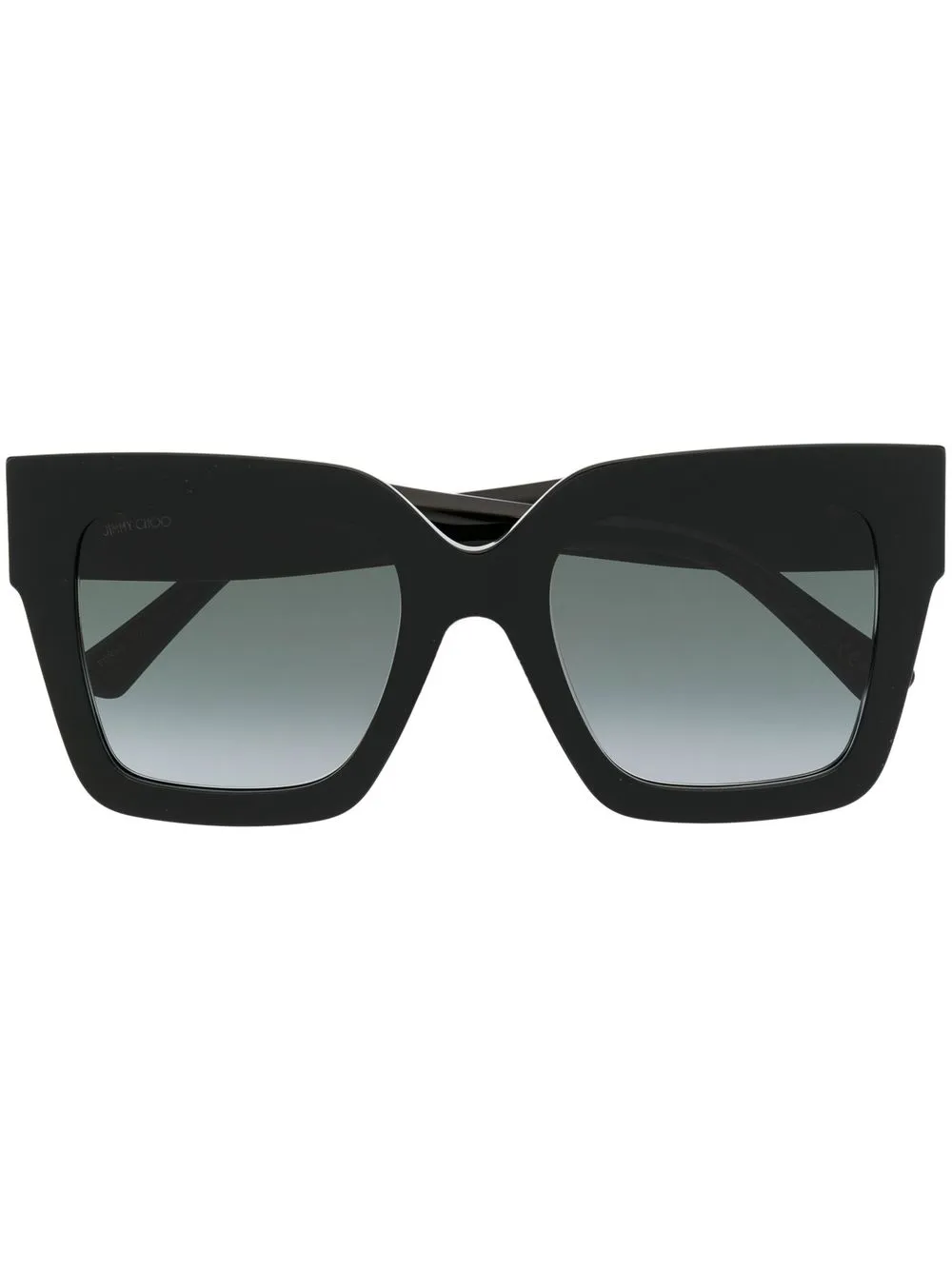 

Jimmy Choo Eyewear oversized square frame sunglasses - Black
