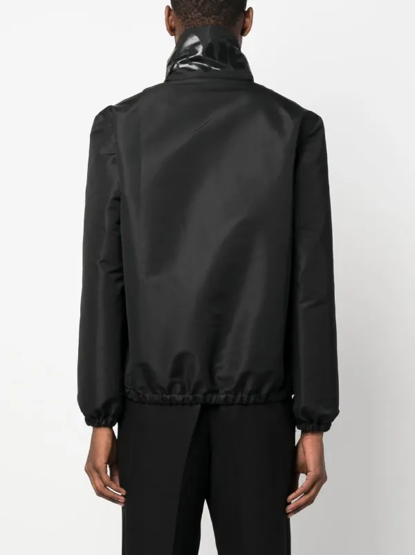 【関税&送料込】Alexander Mcqueen Jacket Alexander McQueen logo-print Bomber Jacket | Silver | FARFETCH