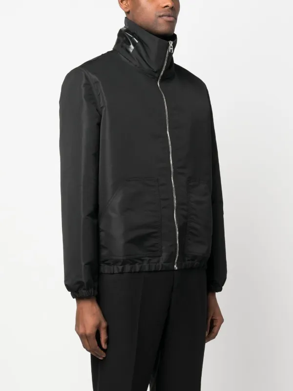 ジャケット Alexander McQueen JACKET Alexander McQueen Graffiti-print zip-up Jacket | Black