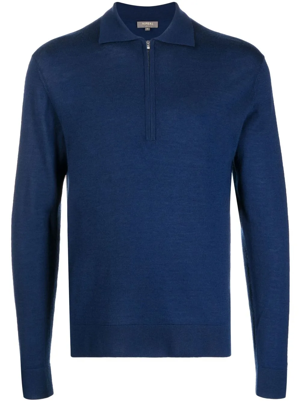 

N.Peal short-zip longsleeved jumper - Blue