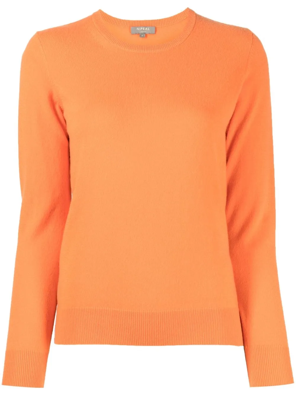 

N.Peal melange-effect cashmere jumper - Orange