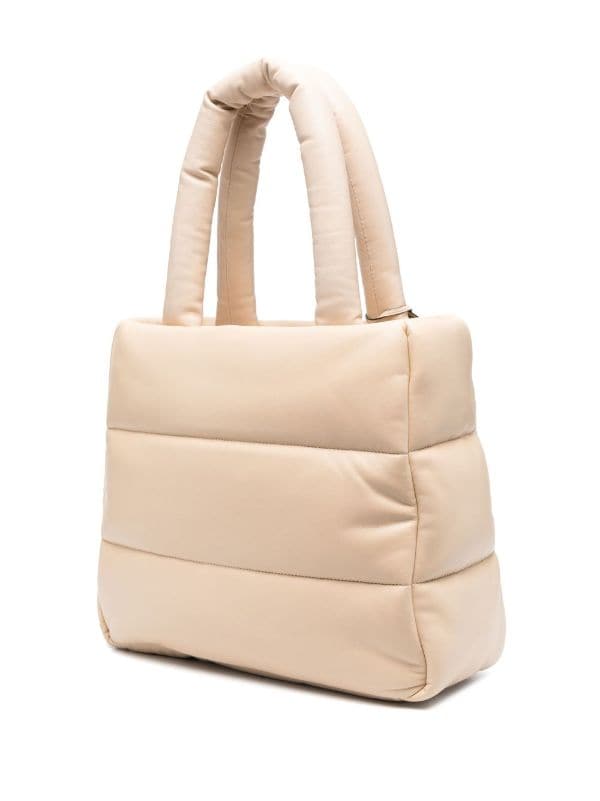 Coach Pillow Leather Tote Bag - Neutrals