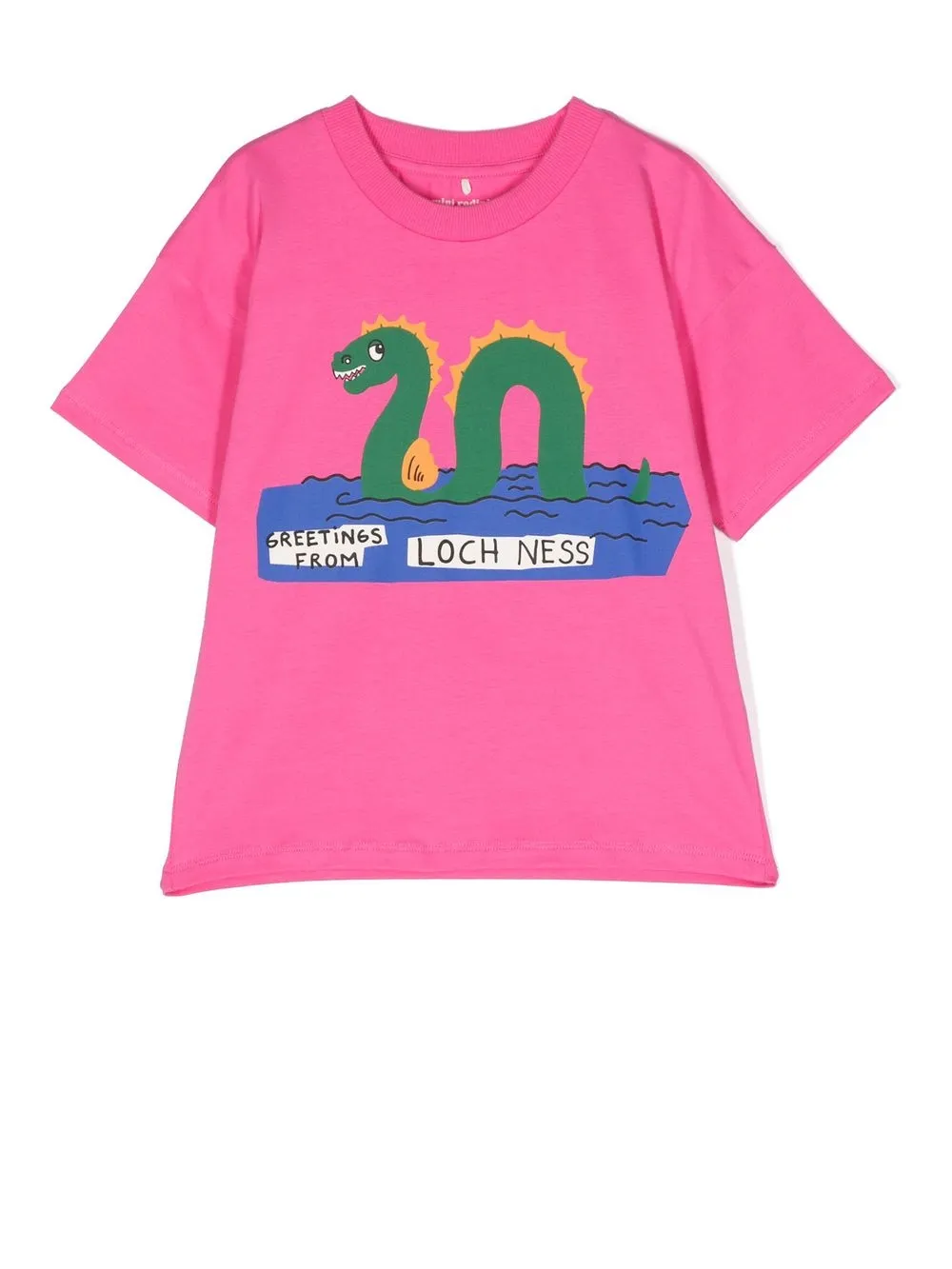 

Mini Rodini playera Loch Ness - Rosado