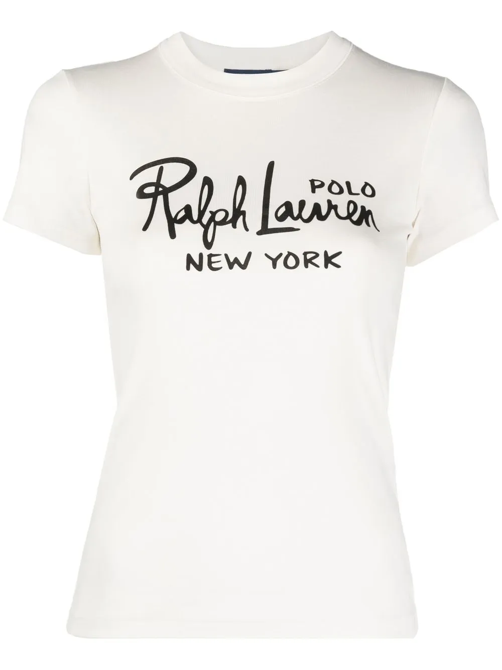 

Polo Ralph Lauren playera con logo estampado - Blanco