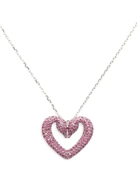 Swarovski Una heart-charm necklace