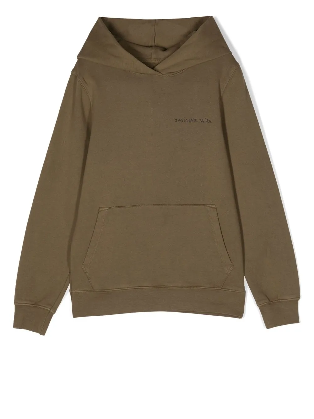 

Zadig & Voltaire Kids graphic-print pullover hoodie - Green