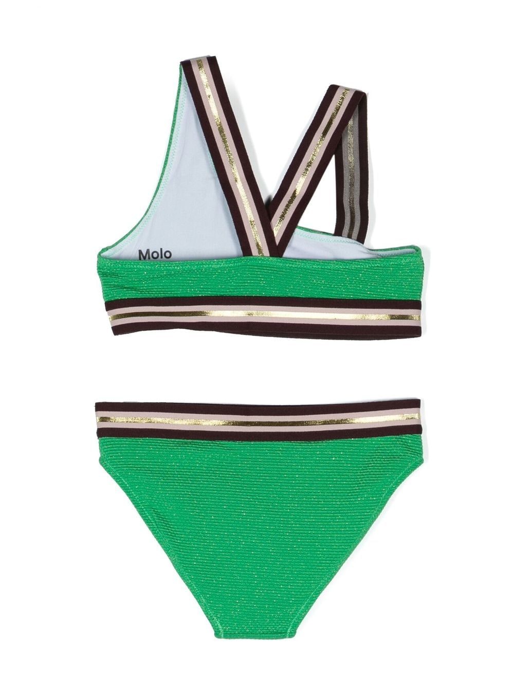 Molo Asymmetrische bikini - Groen