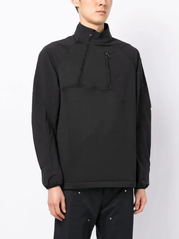 Half zip hot sale jacket nike