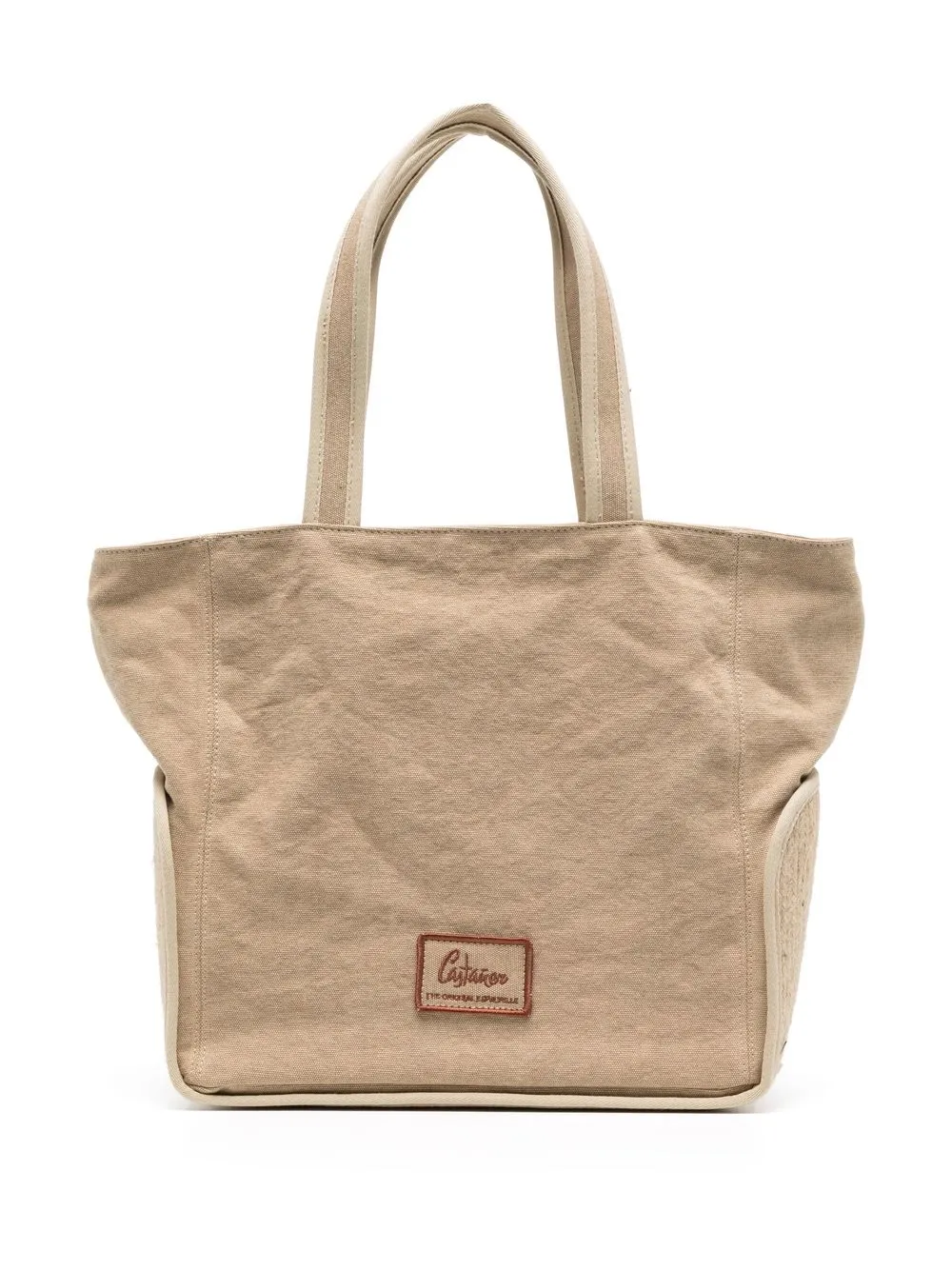 

Castañer Llafranc canvas tote bag - Brown