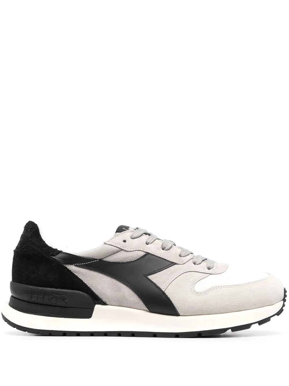 

Diadora suede panelled low-top sneakers - Black