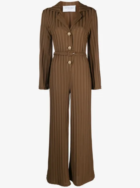 Viktor & Rolf ribbed-knit cotton jumpsuit