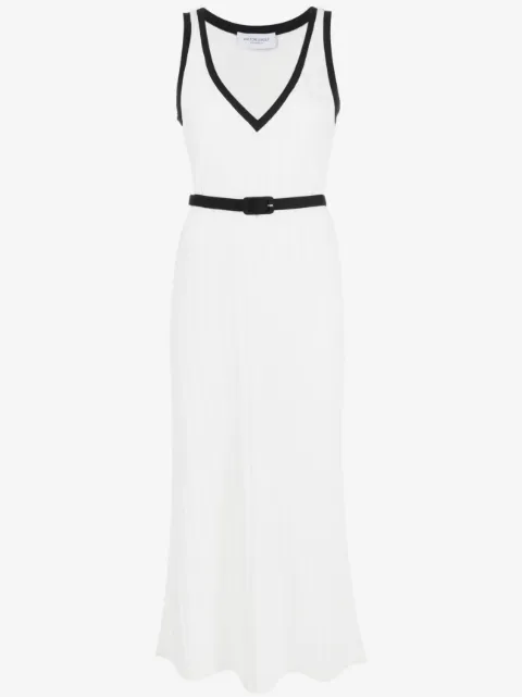 Viktor & Rolf contrasting-trim ribbed-knit dress