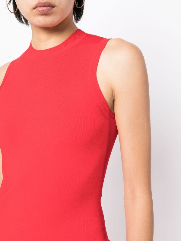 Victoria Sleeveless Mockneck Bodysuit