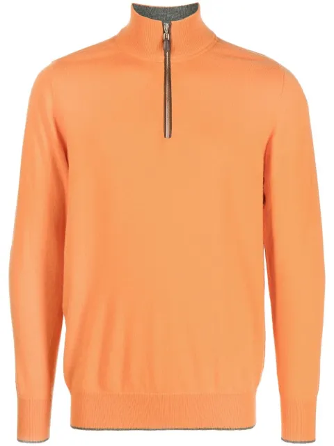 N.Peal The Carnaby half-zip jumper