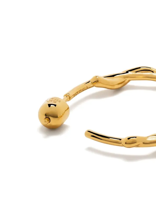 アクセサリー MARIA BLACK 25 Hoop Gold NOBLE Maria Black - Senorita 25 Hoop - Earring - Goldplated