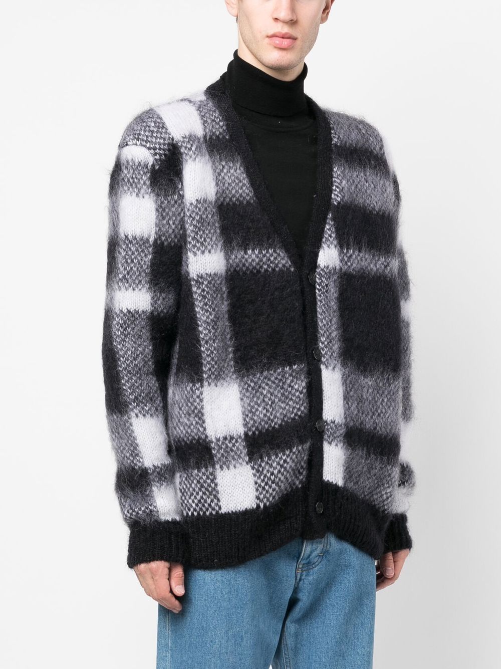 Maison Kitsuné check-pattern Cardigan - Farfetch