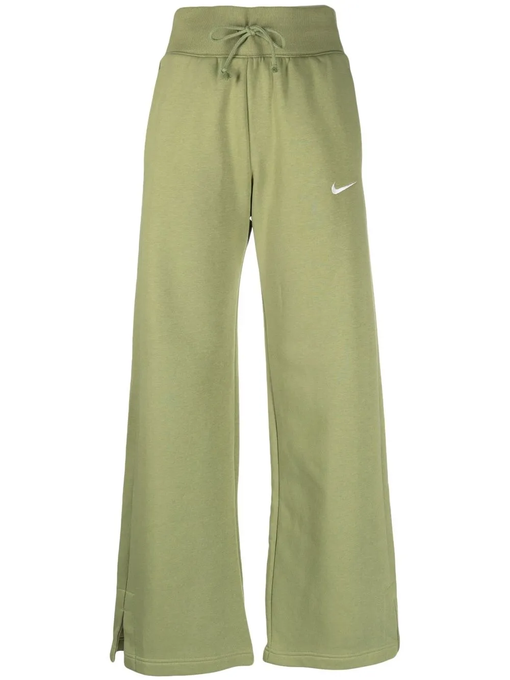 

Nike logo-print track pants - Green
