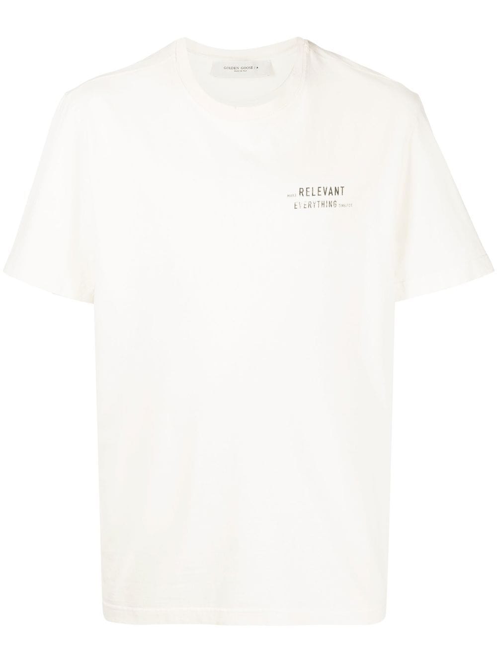 Golden Goose slogan-print T-shirt