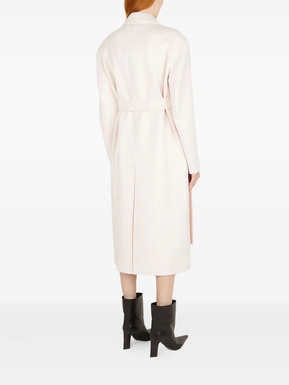Sportmax belted double-breasted coat Beige