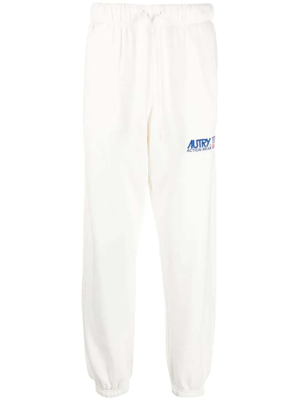 

Autry Paim logo-embroidered track pants - White