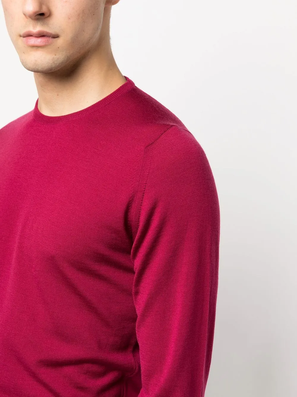 John Smedley round-neck Knit Jumper - Farfetch