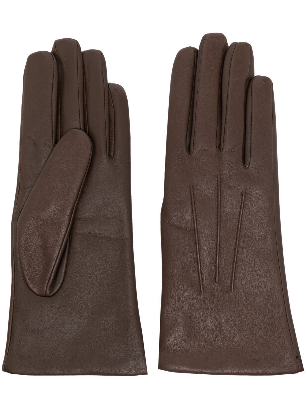 Maisie leather touch-screen gloves