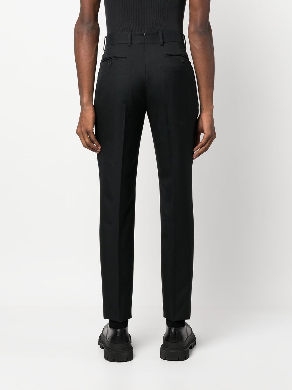 Alexander McQueen tailored eyelet-detail trousers Men