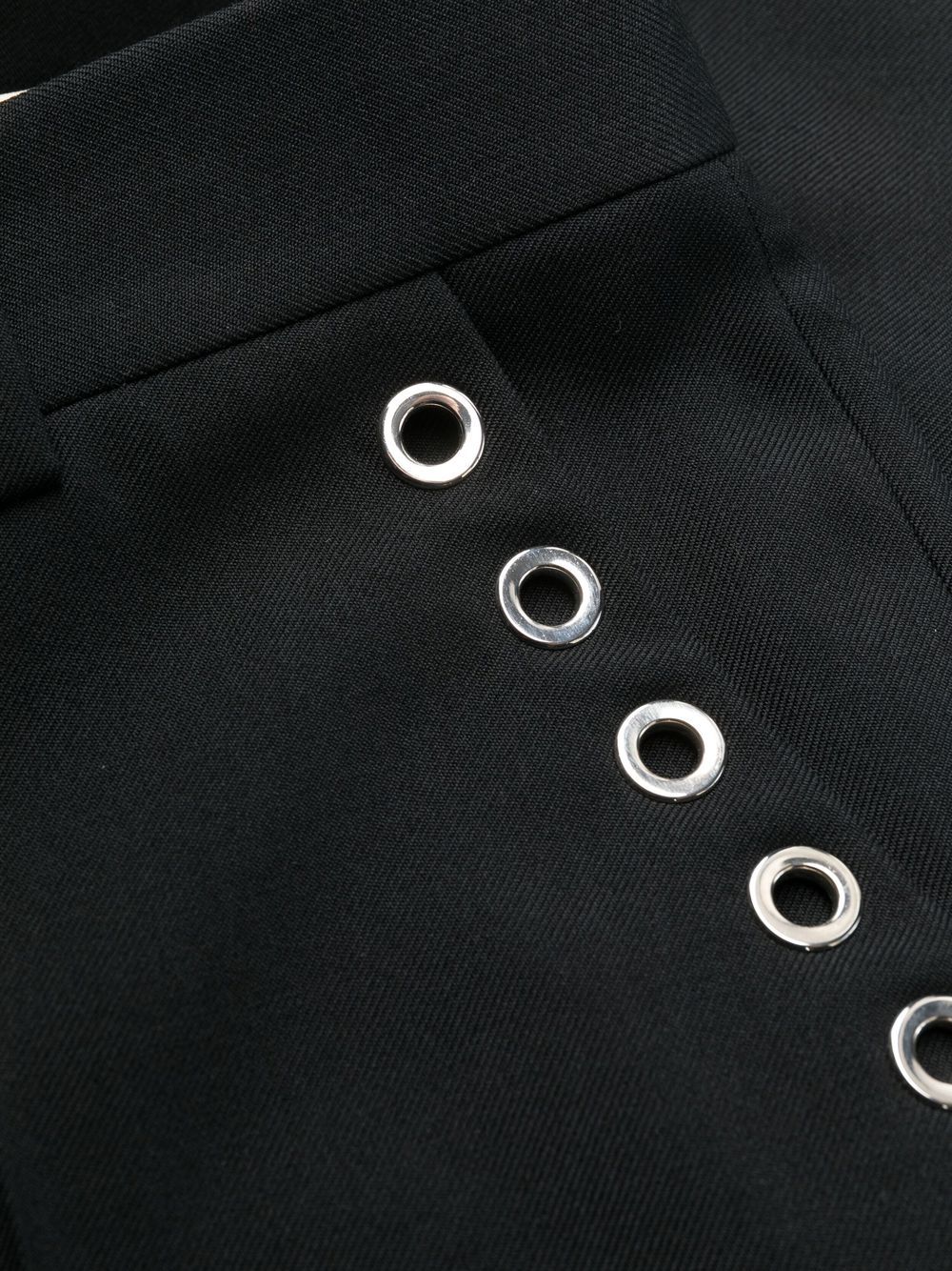 Alexander McQueen tailored eyelet-detail trousers Men