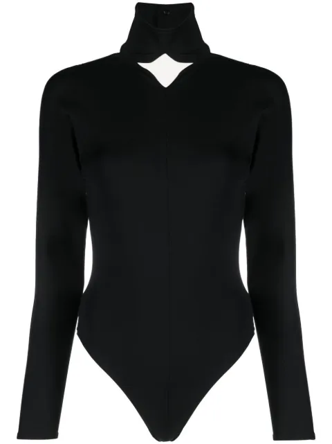 Courrèges diamond neck bodysuit
