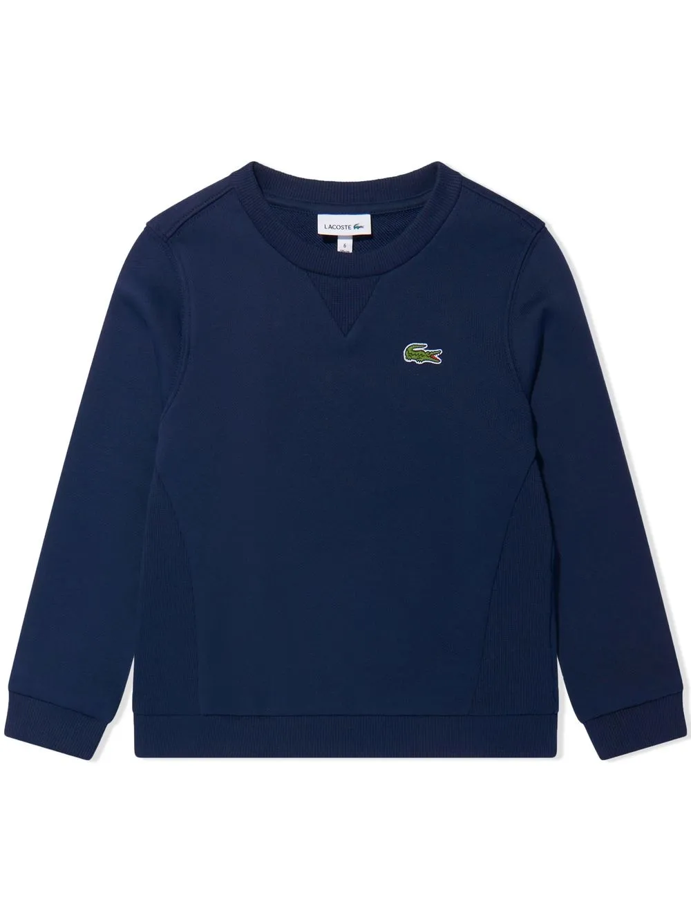

Lacoste Kids logo-patch cotton sweatshirt - Blue