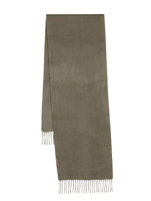 N.Peal cashmere fringed scarf