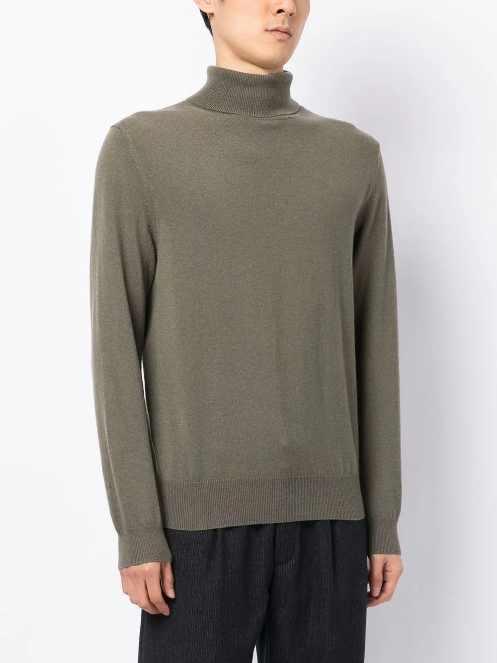 N•peal The Trafalgar Rollkragenpullover In Green