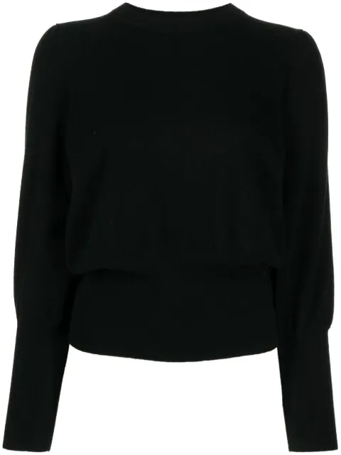 N.Peal  crew-neck organic cashmere jumper
