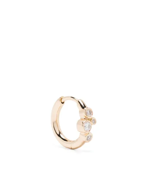 Maria Black 14kt yellow gold Elena Huggie 8 earring