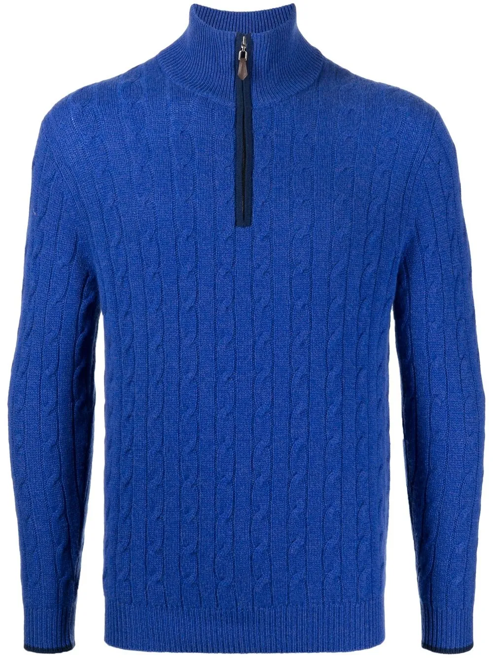 N.Peal cable-knit half-zip Jumper - Farfetch