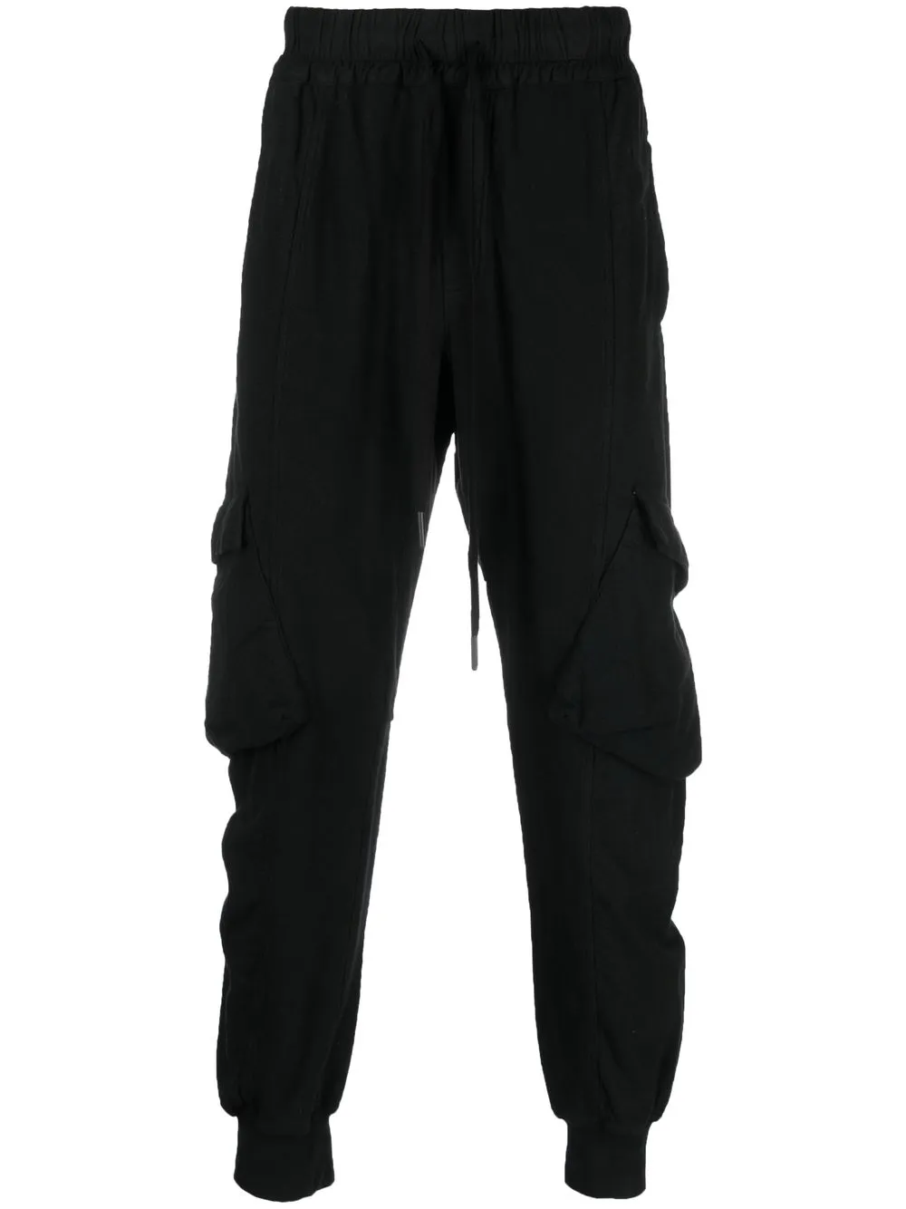 

Andrea Ya'aqov cotton cargo trousers - Black