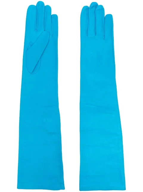 Maison Margiela full-sleeve leather gloves
