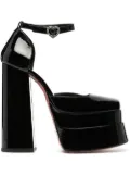 Vivetta patent-leather platform 160mm pumps - Black