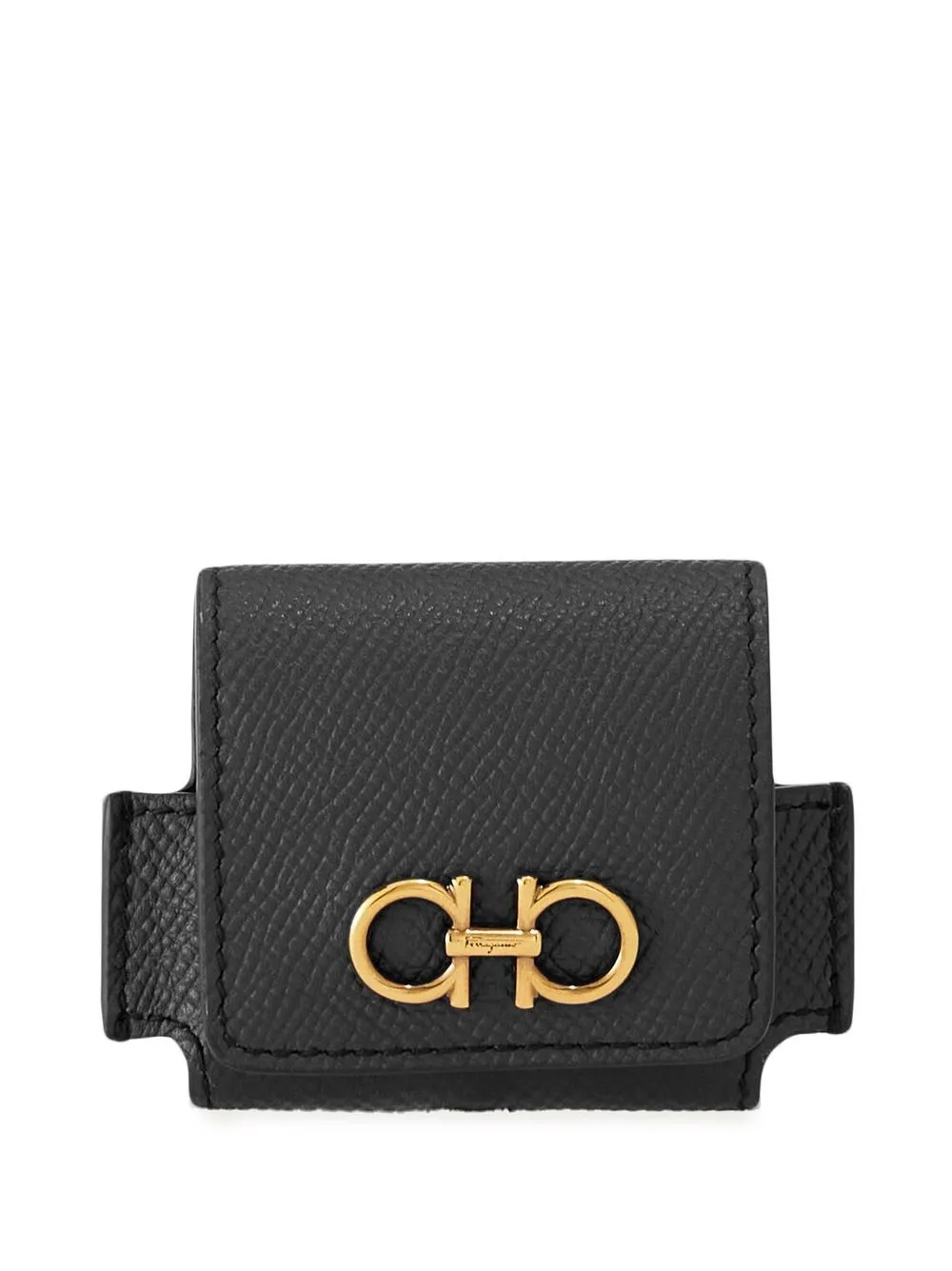 

Ferragamo funda para AirPods con placa Gancini - BLACK