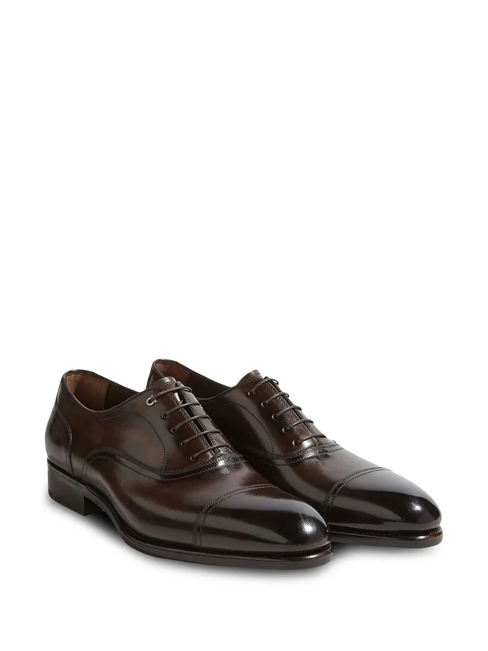 Ferragamo Gancini leather Oxford shoes | Derby Shoes | Image 2