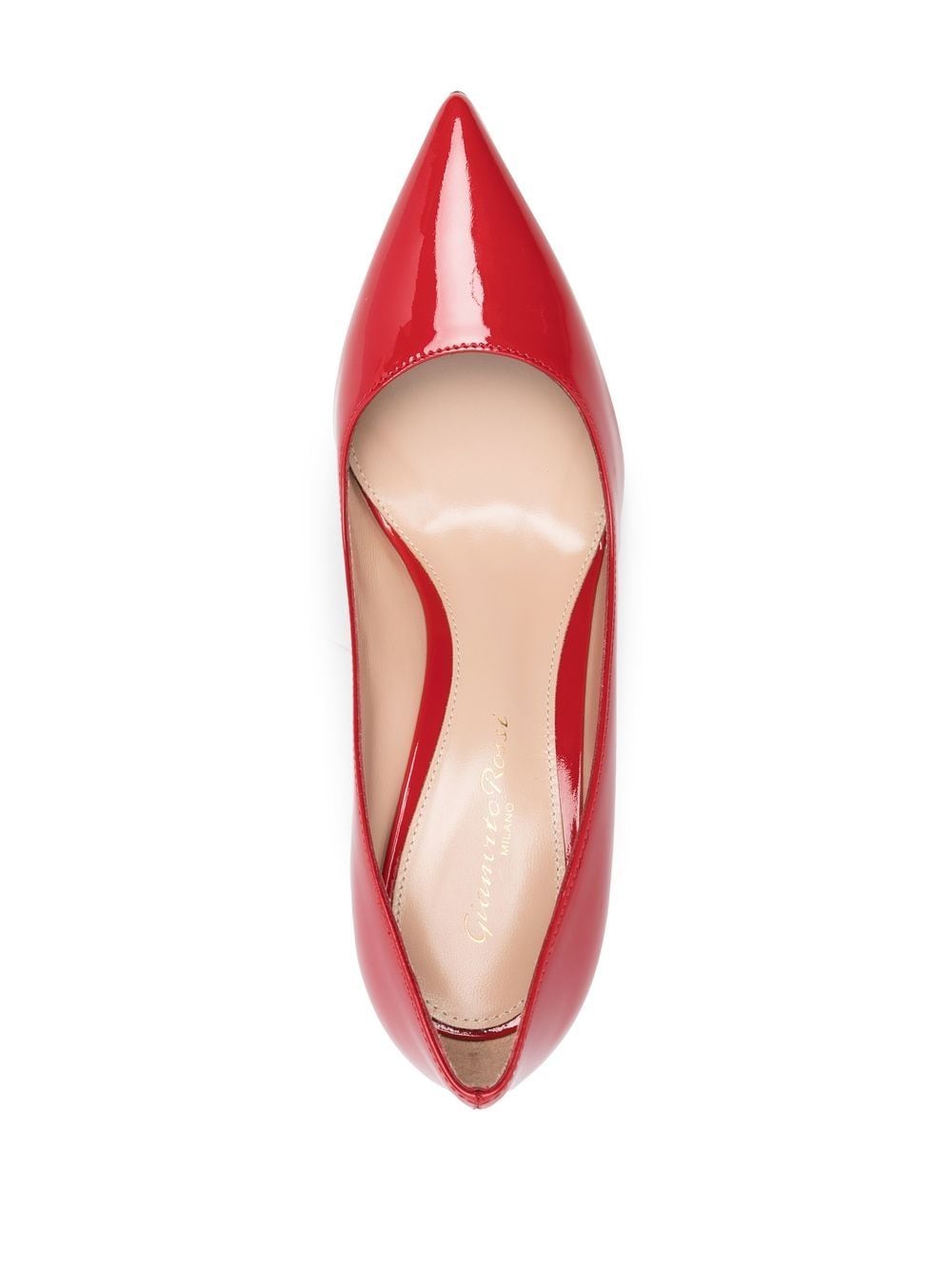 Shop Gianvito Rossi Gianvito 70mm Patent Leather Pumps In Red