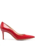 Gianvito Rossi Gianvito 70mm patent leather pumps - Red