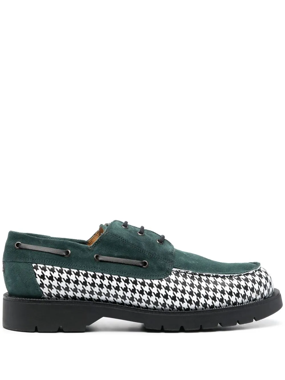 

PACCBET two-tone Derby shoes - Green