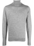 John Smedley roll-neck knit jumper - Grey