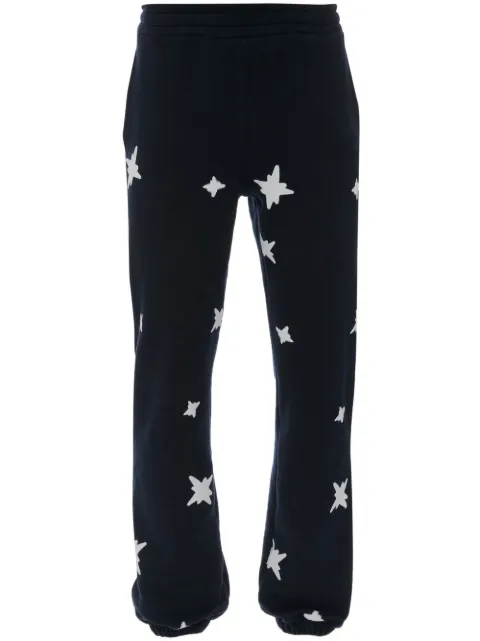 JW Anderson star-print track pants