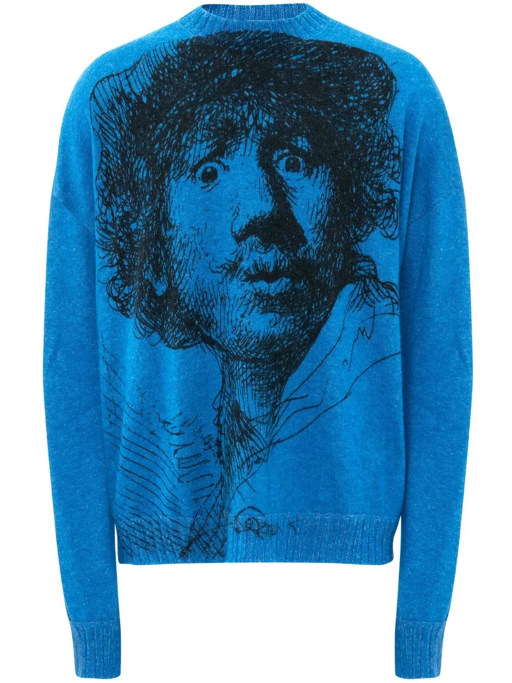 

JW Anderson Rembrandt crew neck jumper - Blue