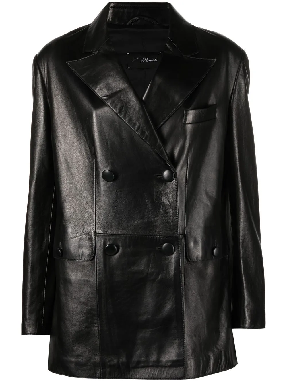 

Manokhi Felicity double-breasted blazer - Black