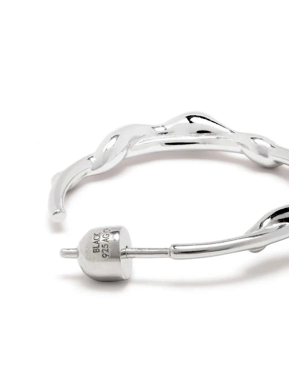 Maria Black Nuri 25 Hoop Earring In Silber