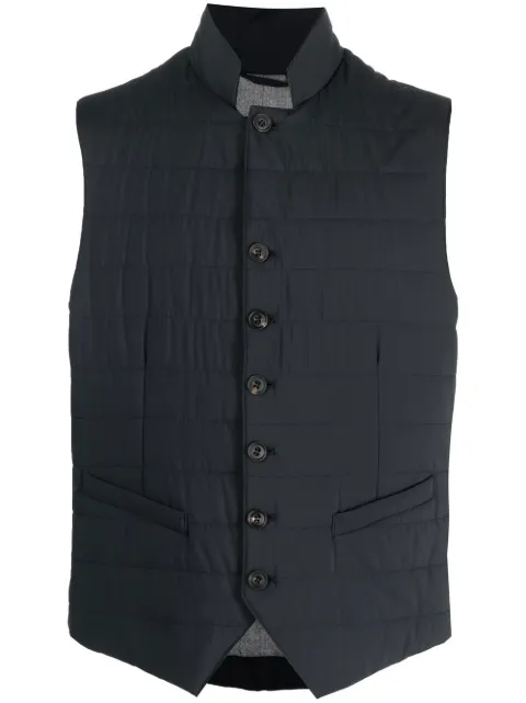 Corneliani chaleco capitonado