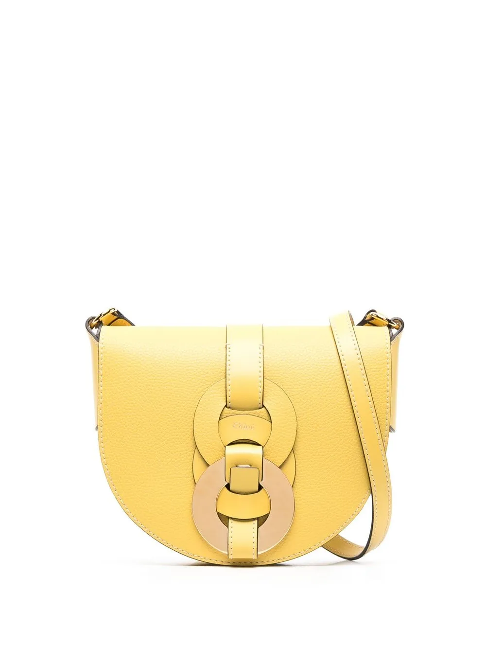 

Chloé Darryl leather shoulder bag - Yellow